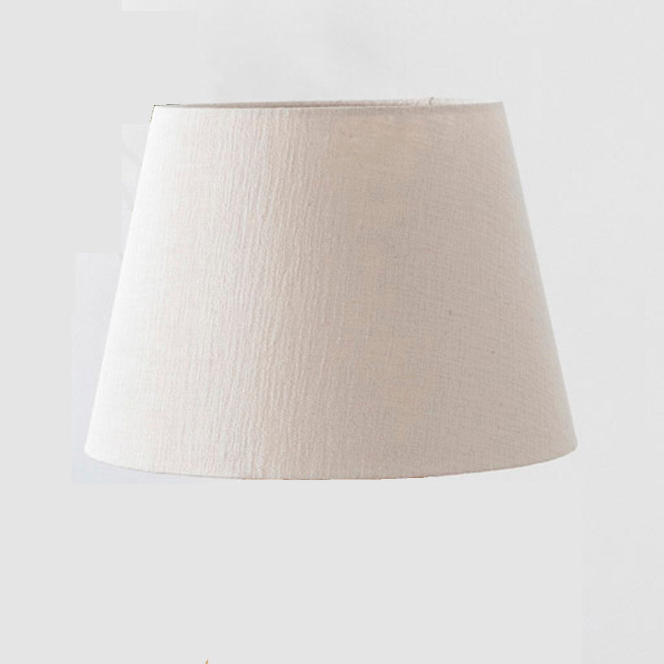Conic Cream Linen Lampshade