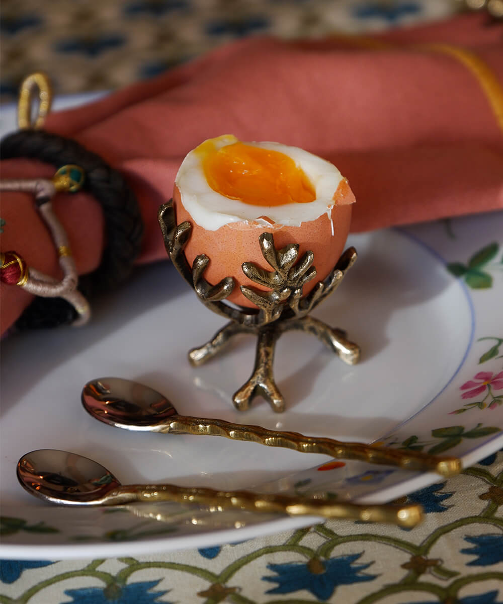 Coral Egg Breakfast Set