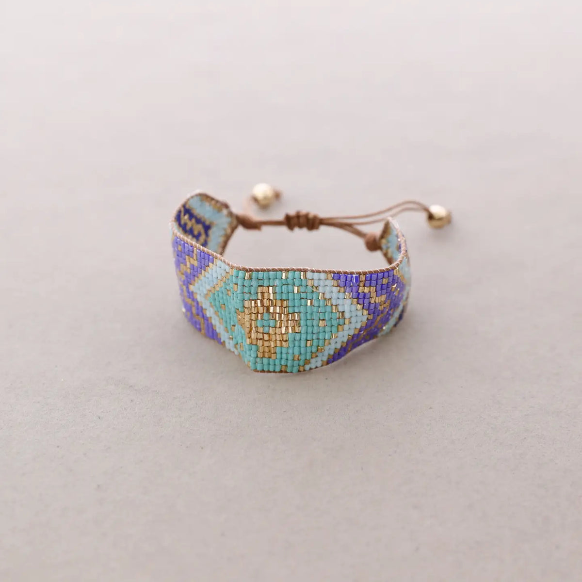Macrame  Bracelet Azzuro