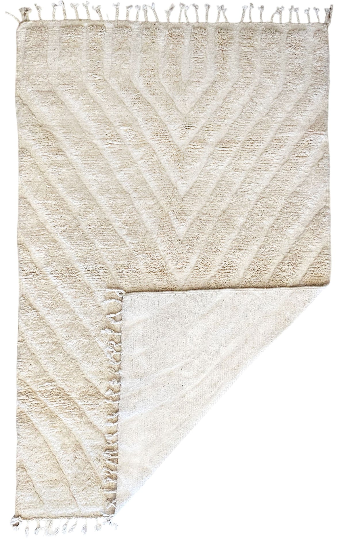 Freya Berber Rug - Neutral 165 x 250cm
