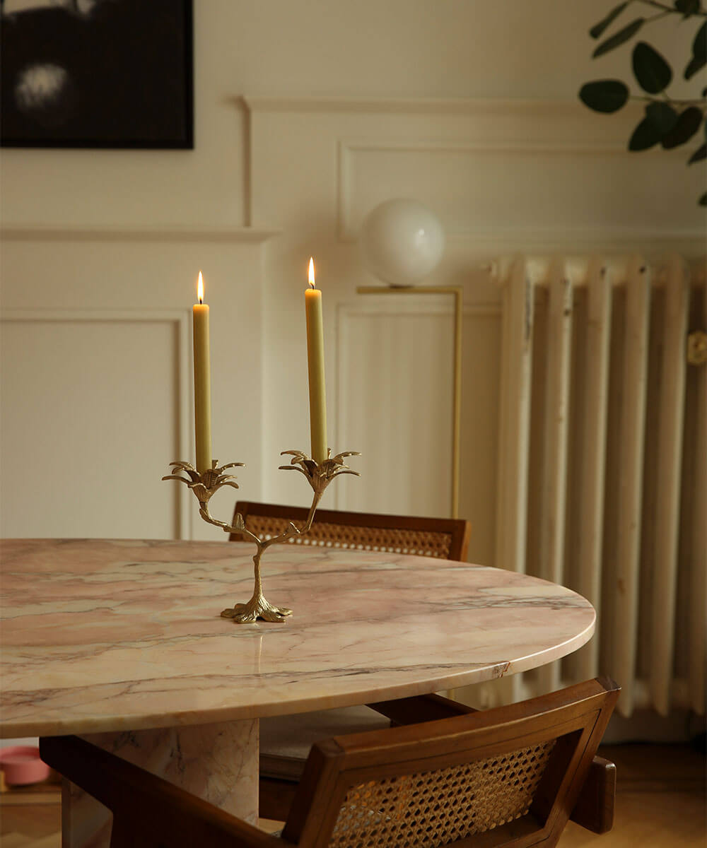 Gilded Forest Candle Holder