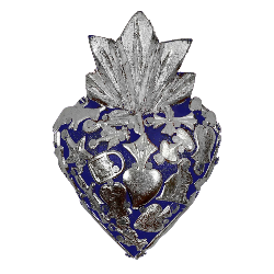 Gilded Heart Indigo Mini