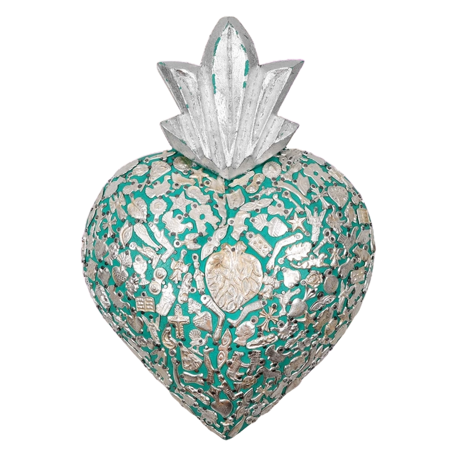 Gilded Heart Turquoise Maxi