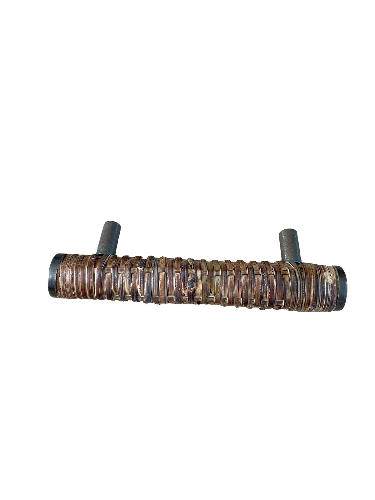 Riley Rattan Brown Handle - Medium