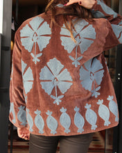 Load image into Gallery viewer, Souk Velvet Jacket - Deep Chocolate
