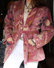 Load image into Gallery viewer, Heritage Velvet Jacket - Dusty Pink
