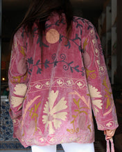 Load image into Gallery viewer, Heritage Velvet Jacket - Dusty Pink
