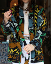 Load image into Gallery viewer, Heritage Velvet Jacket - Onyx Forest
