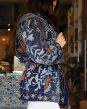 Load image into Gallery viewer, Heritage Velvet Jacket - Denim Blue
