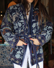 Load image into Gallery viewer, Heritage Velvet Jacket - Denim Blue
