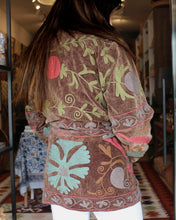 Load image into Gallery viewer, Heritage Velvet Jacket - Taupe
