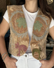 Load image into Gallery viewer, Heritage Velvet Vest - Mustard
