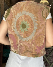 Load image into Gallery viewer, Heritage Velvet Vest - Mustard
