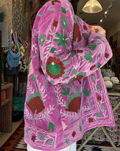 Load image into Gallery viewer, Artisan Velvet Jacket - Deep Mauve
