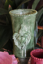 Load image into Gallery viewer, Cuore Pedestal Vase - Sage
