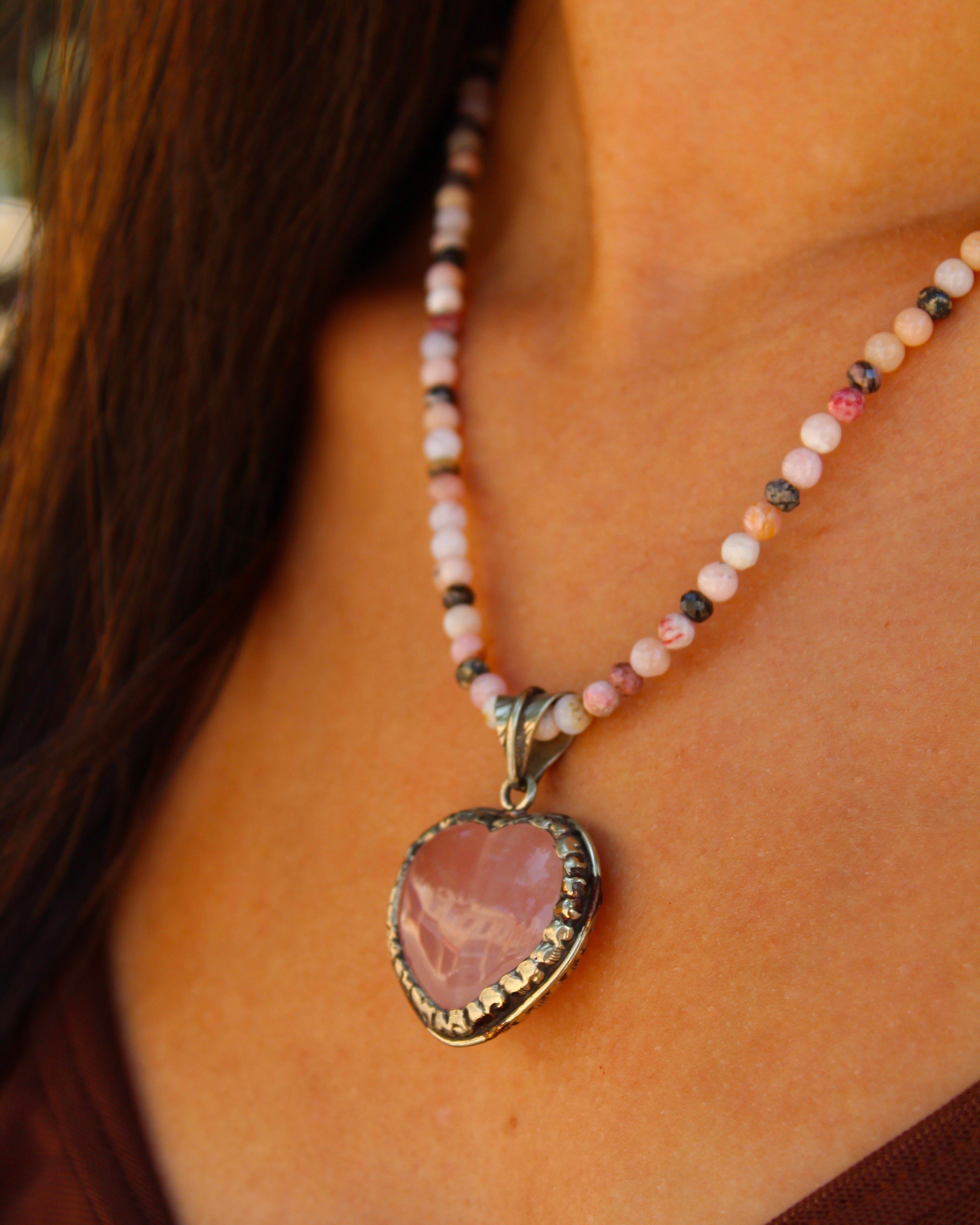 Tibetan Quartz Heart