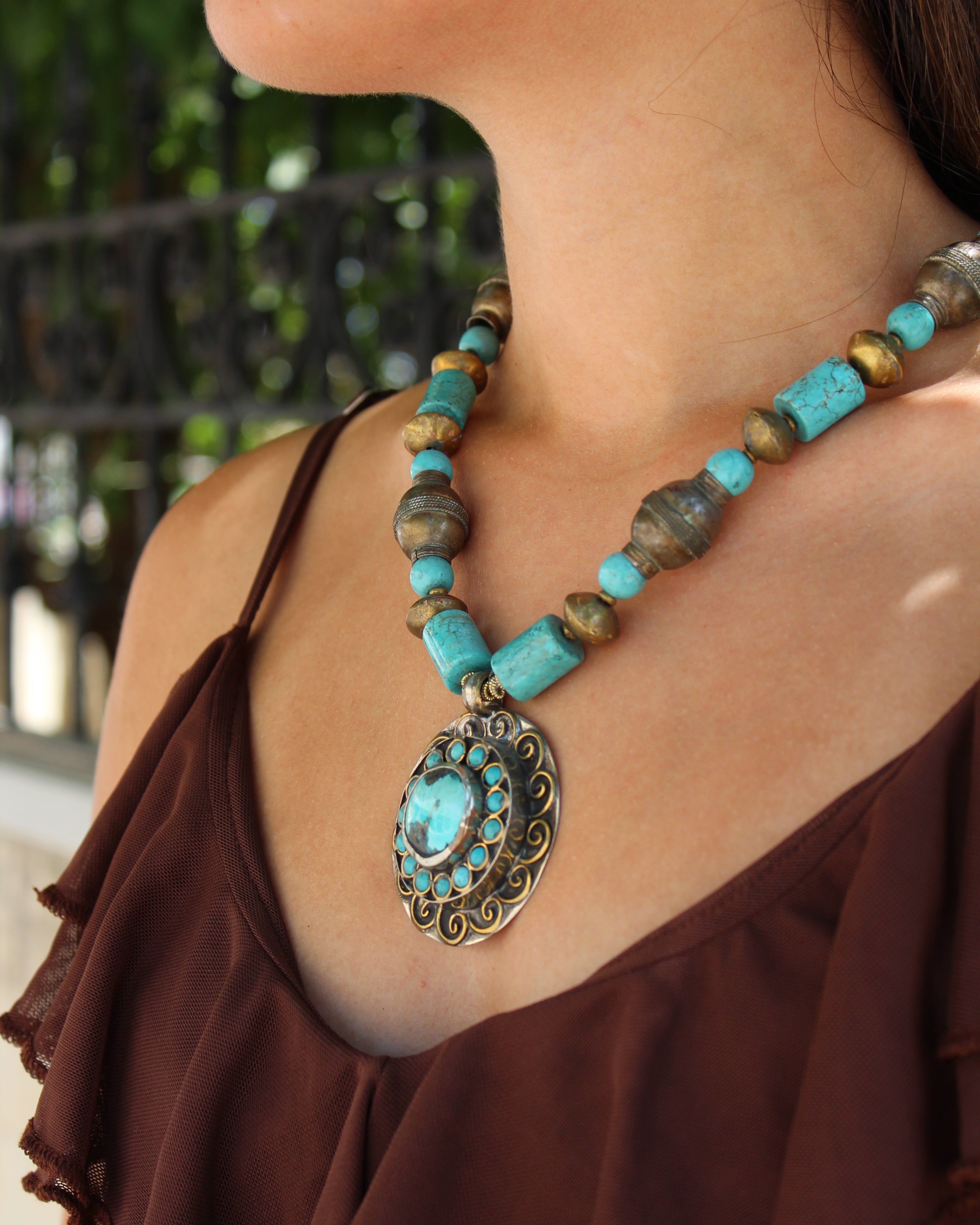 Brass Pendant