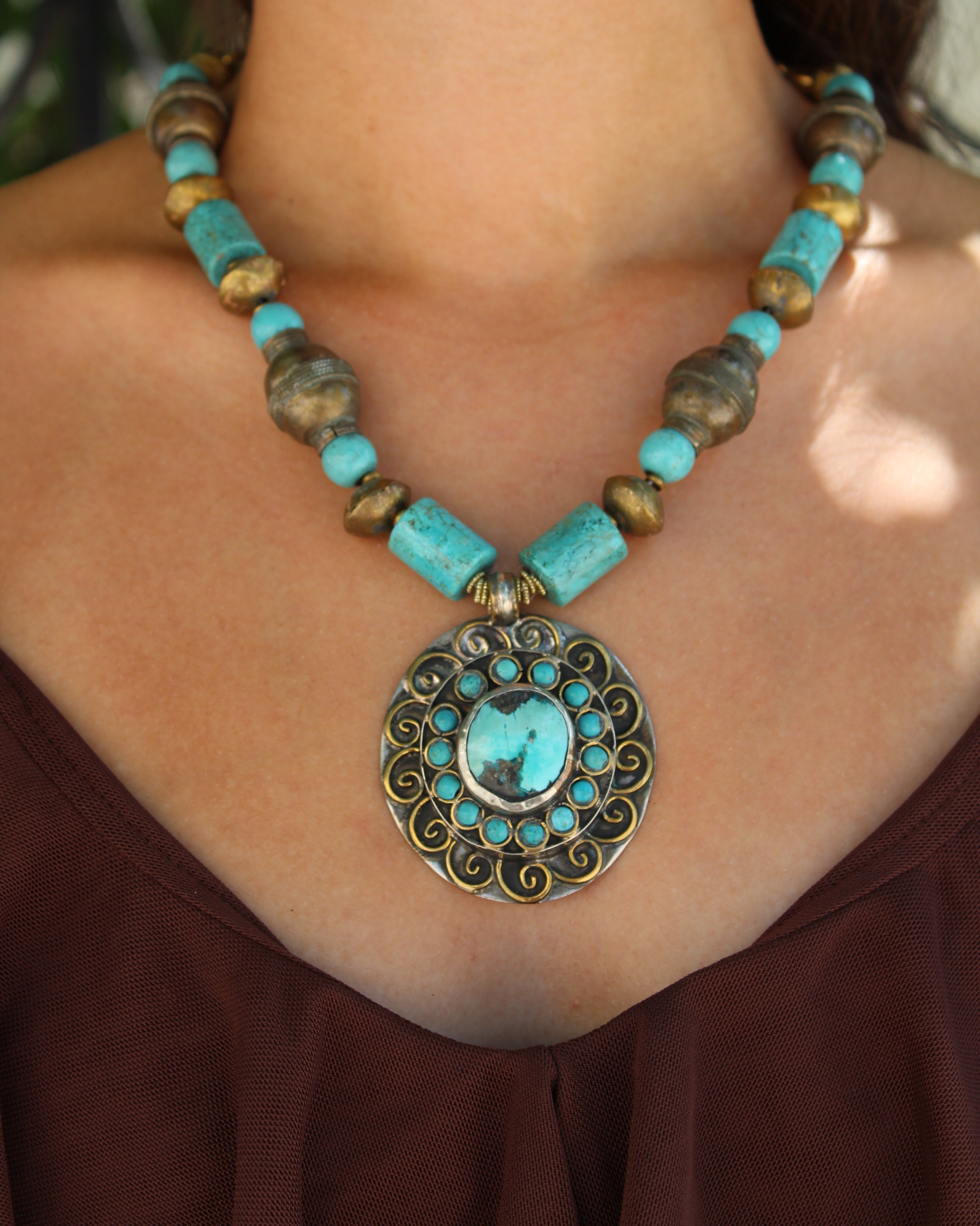 Brass Pendant