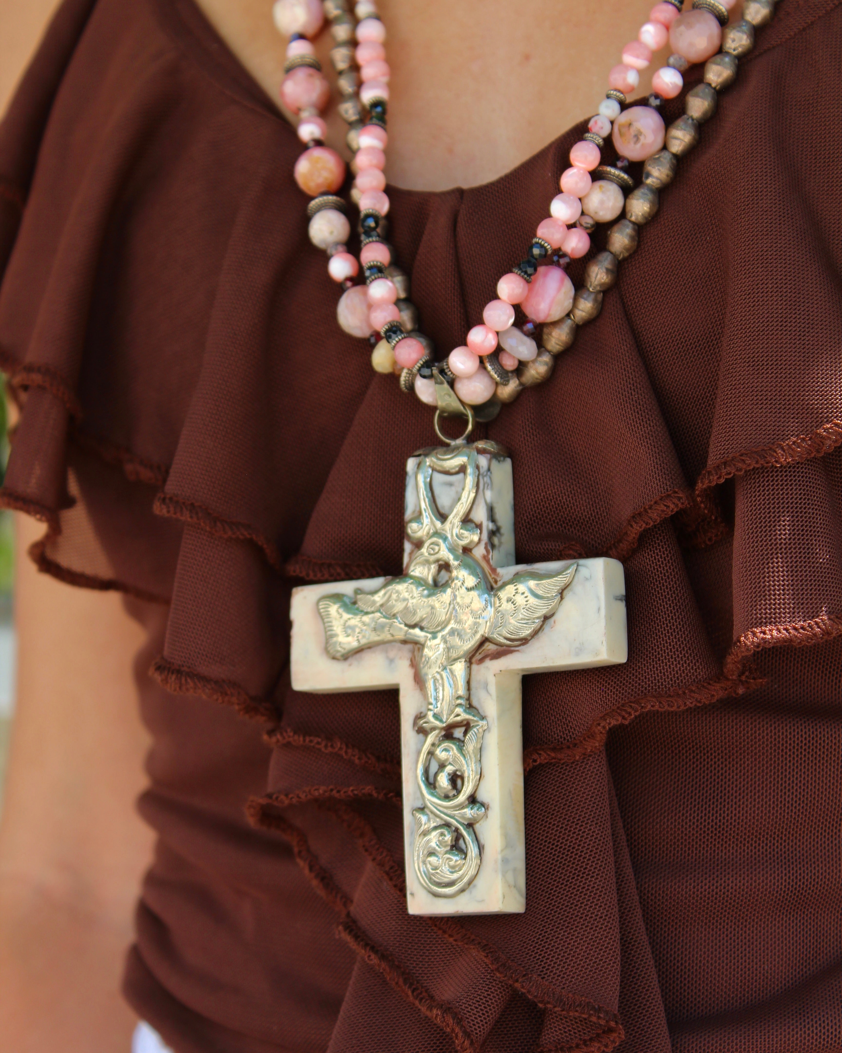 African Resin Cross