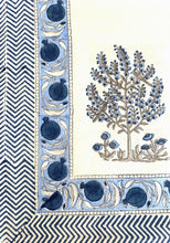 Load image into Gallery viewer, Blue Trees Tablecloth
