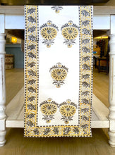 Load image into Gallery viewer, Yellow Blockprint Runner

