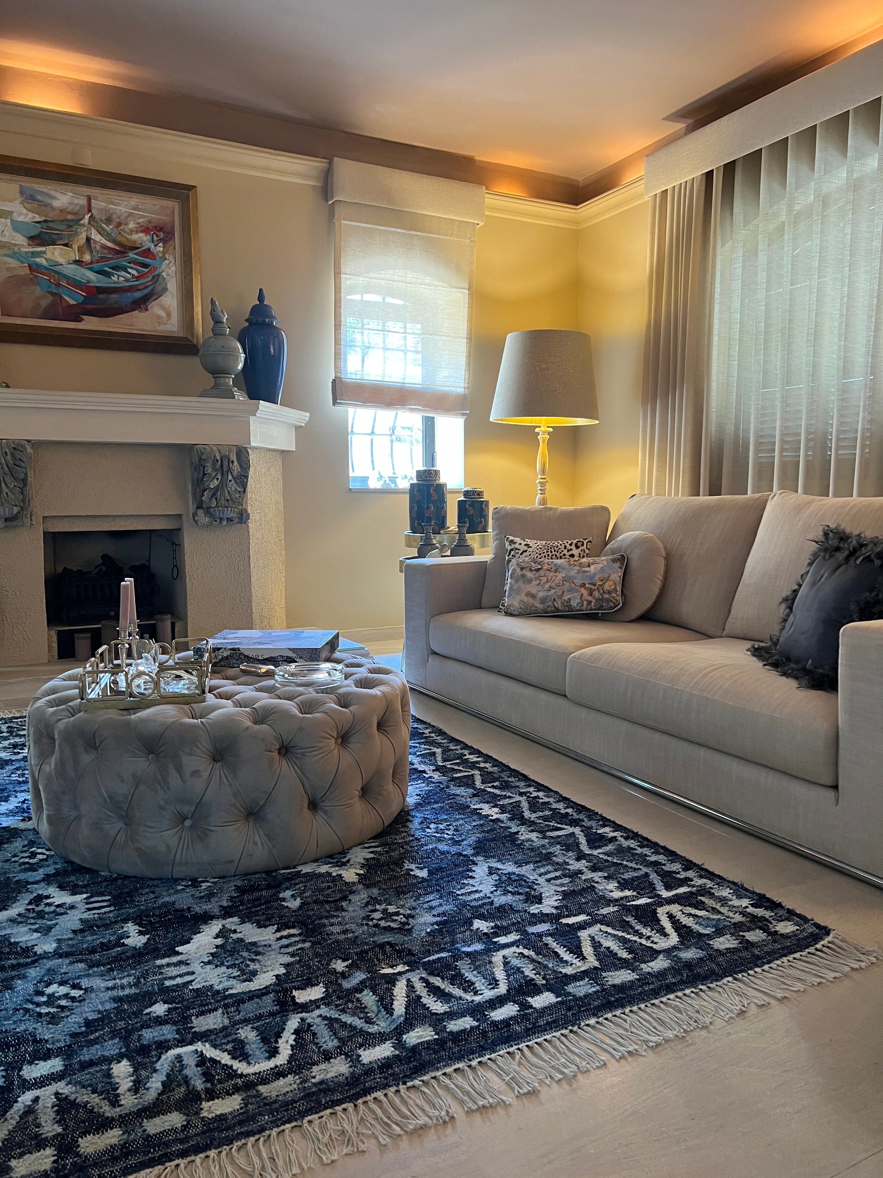 Jodhpur Rug - Denim 180 x 270cm