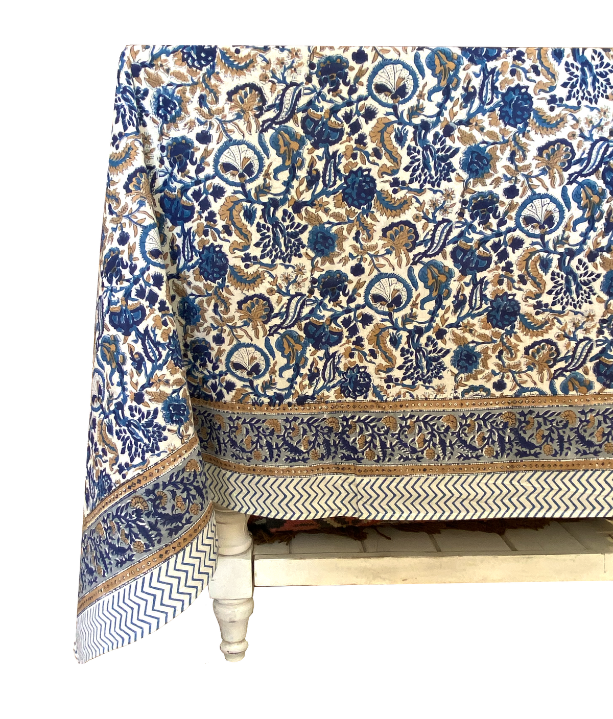 Blue Meadow Tablecloth