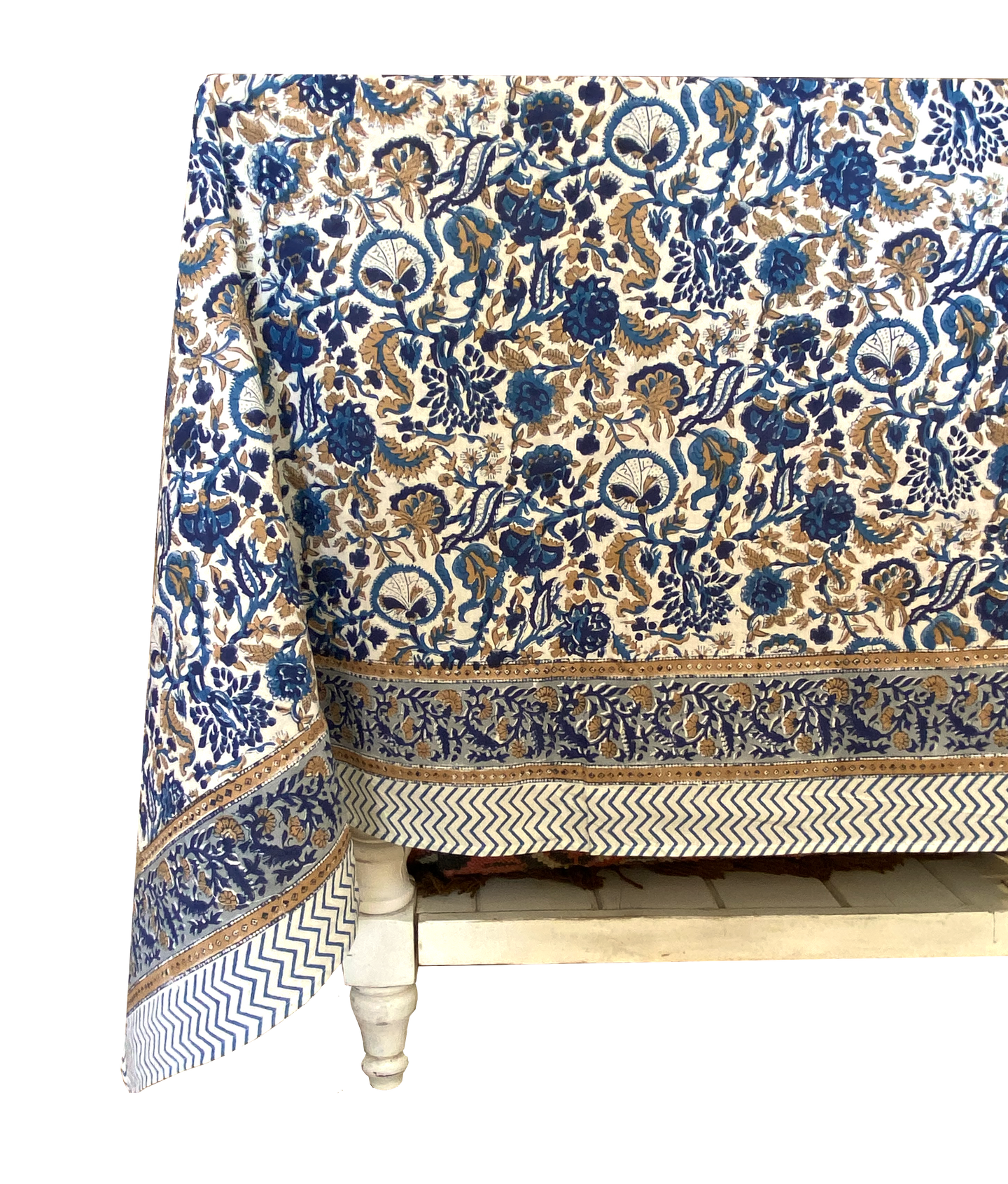 Blue Meadow Tablecloth