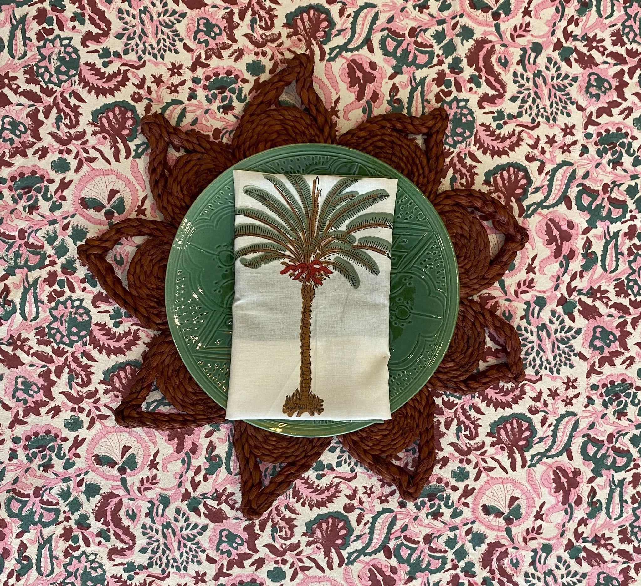Windsor Placemats  - Crimson - Set of 4