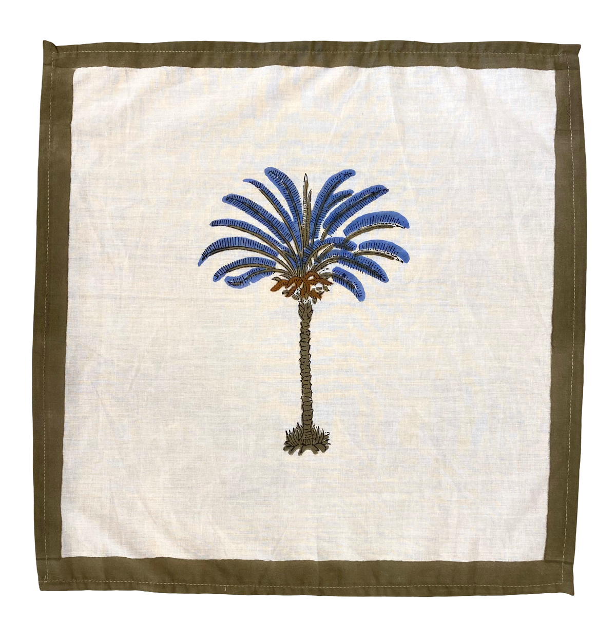 Blue Palms Napkins Set