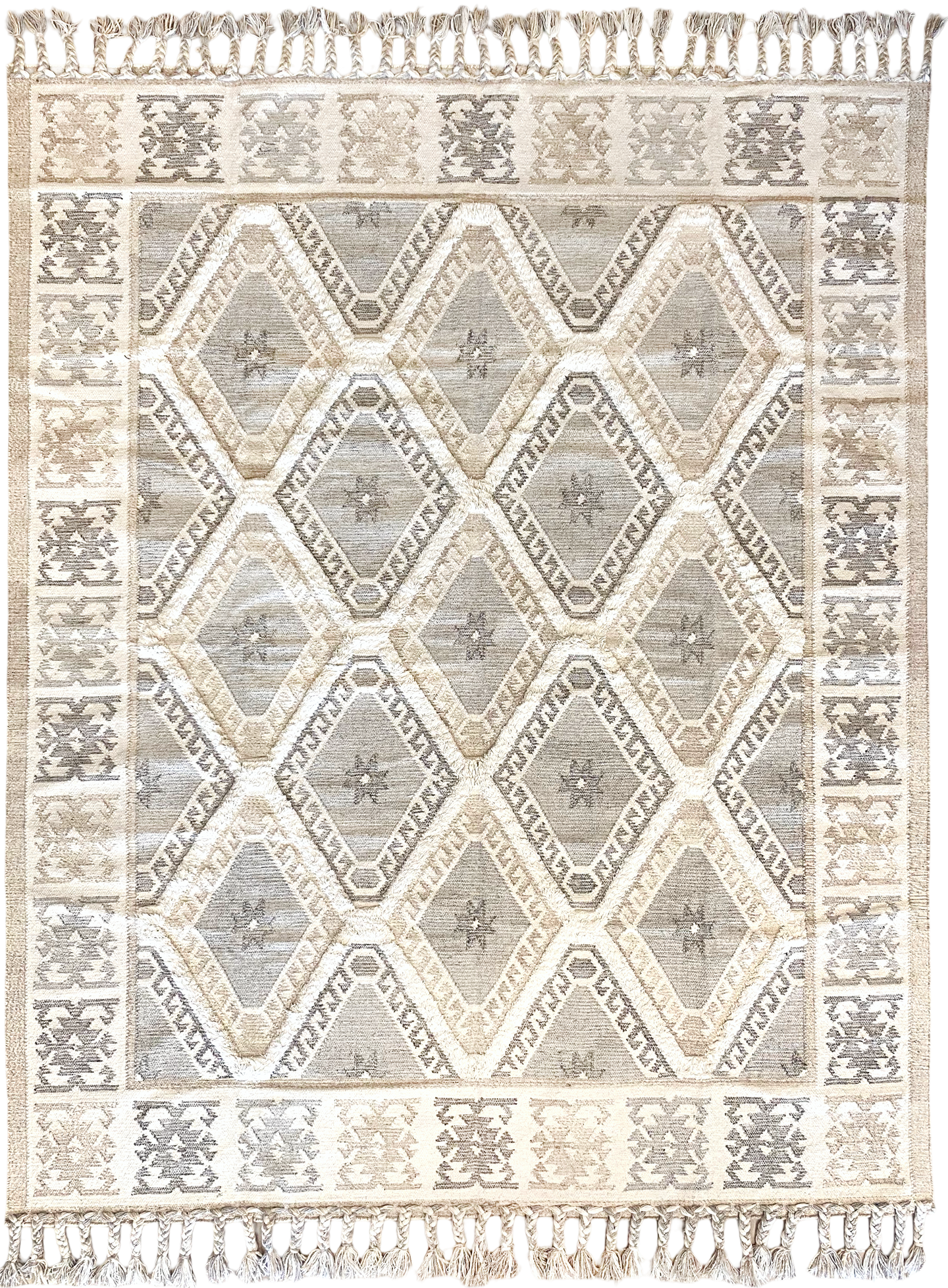 Stone Grey Rug - 240x300cm