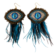 Load image into Gallery viewer, Amelia Feather Earrings
