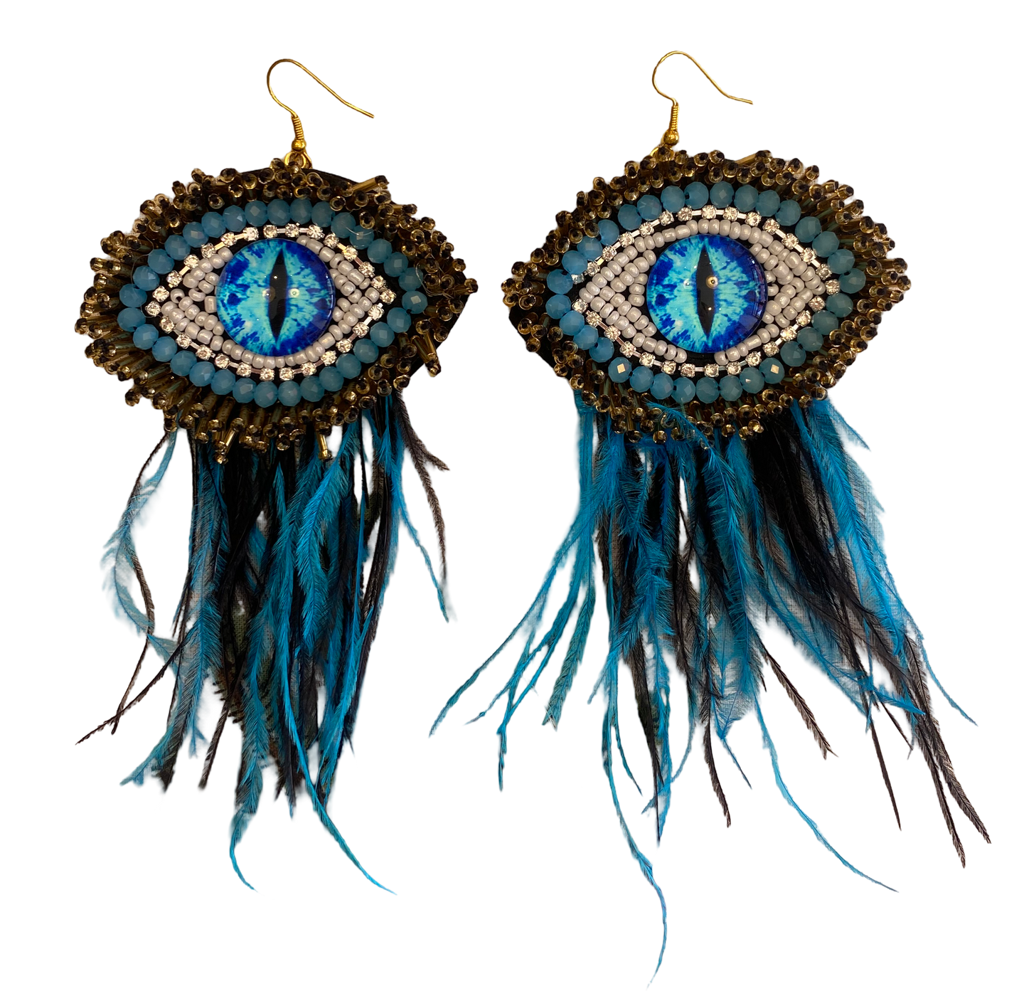 Amelia Feather Earrings