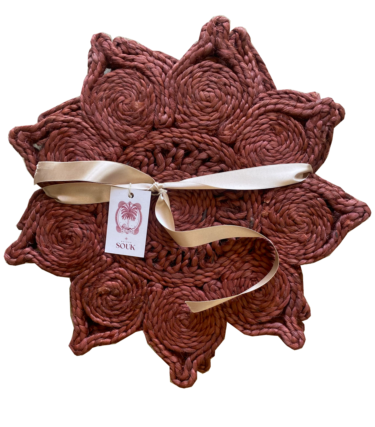 Windsor Placemats  - Crimson - Set of 4