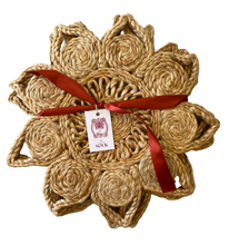 Load image into Gallery viewer, Windsor Placemats - Natural - Set of 4
