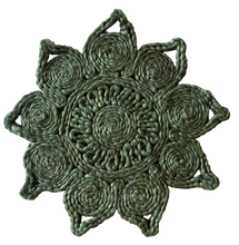 Load image into Gallery viewer, Windsor Placemats - Olive - Set of 4
