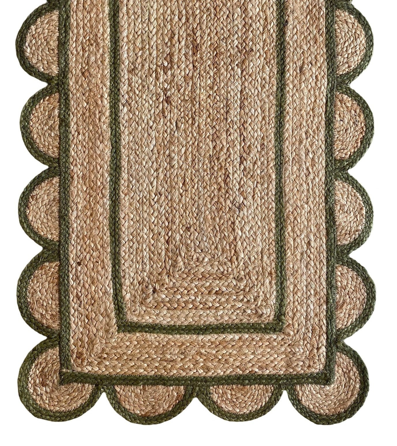 Scallop Jute Rug