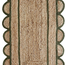 Load image into Gallery viewer, Scallop Jute Rug
