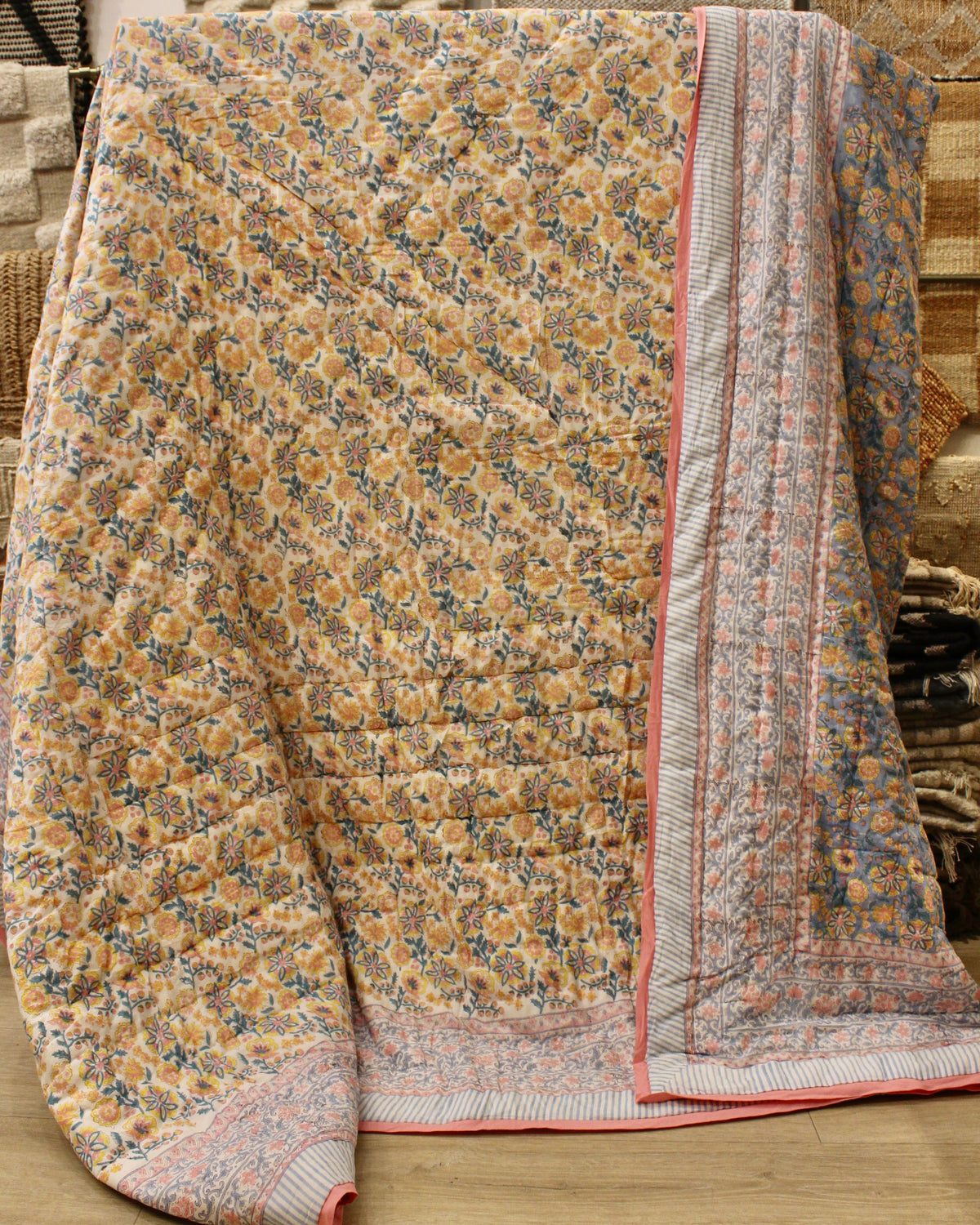 Wildflower Vine Quilt - King