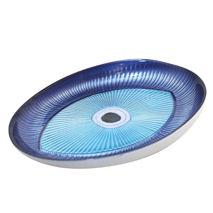 Ionian Eye Dish Blue