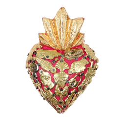 Gilded Heart Fuchsia Mini