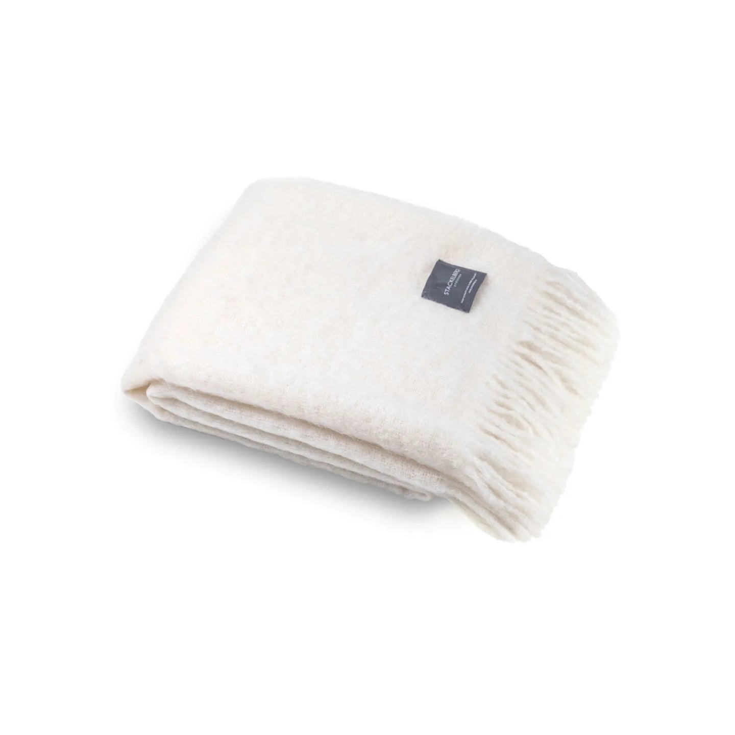 Mohair Blanket Bright White