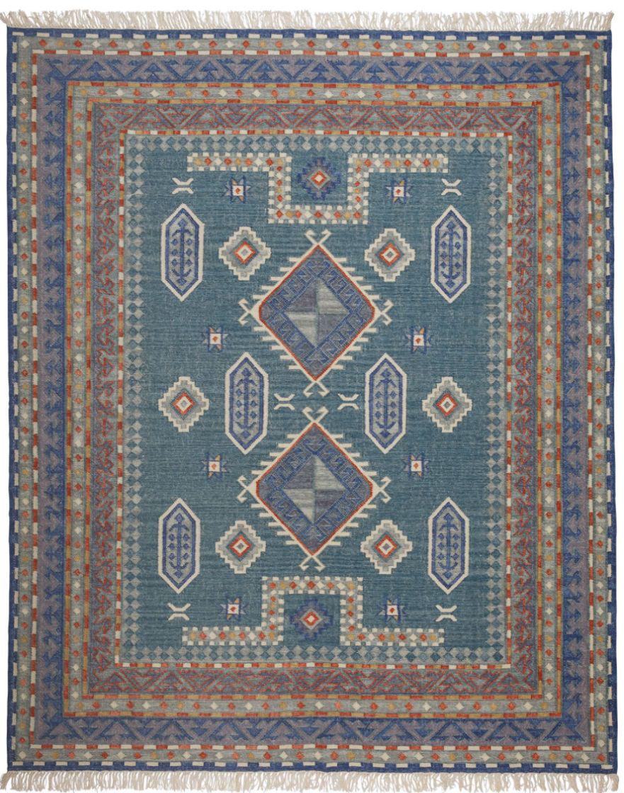 Neela Kilim Blue 270x360cm