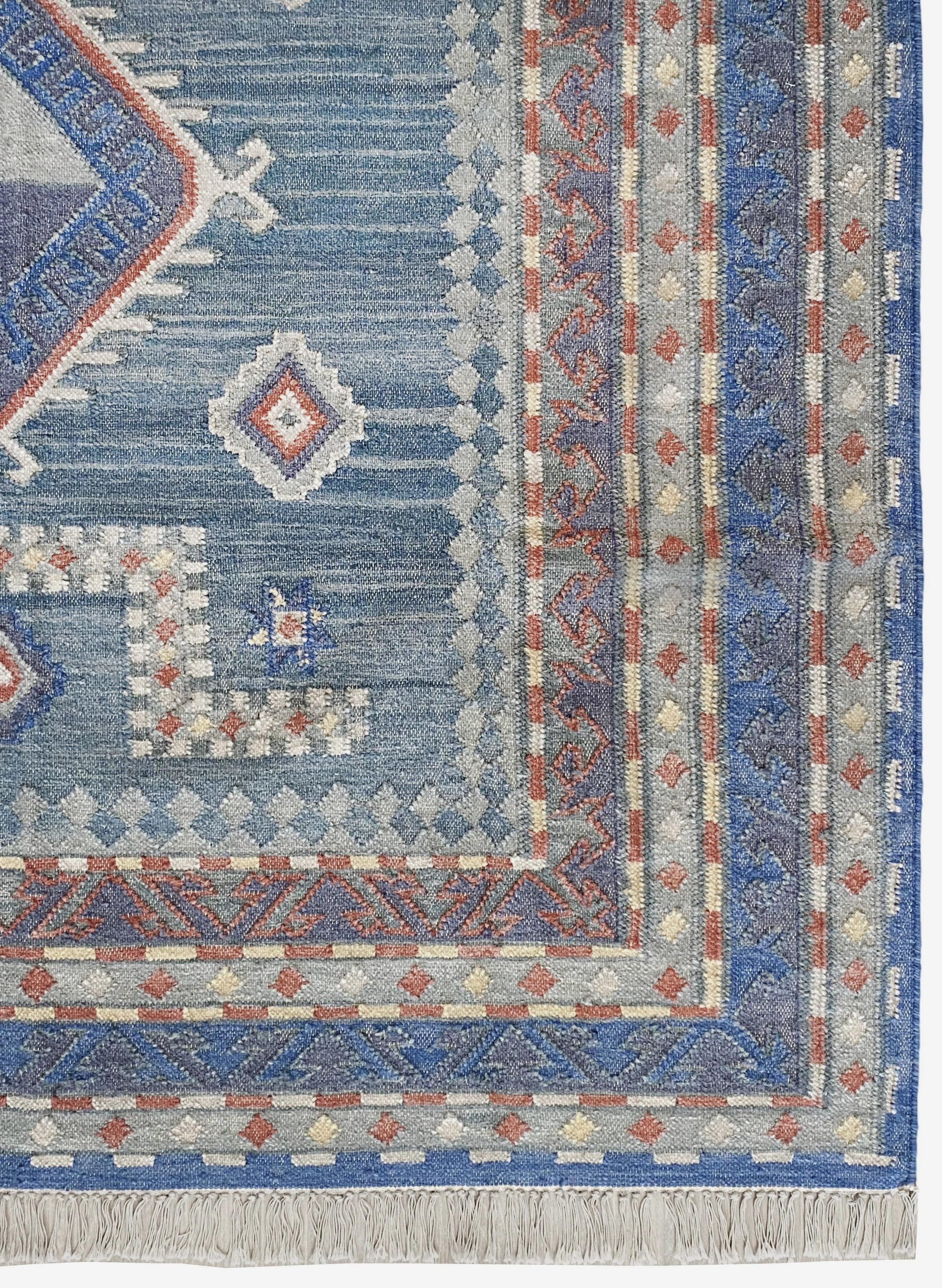Neela Kilim Blue 180x270cm