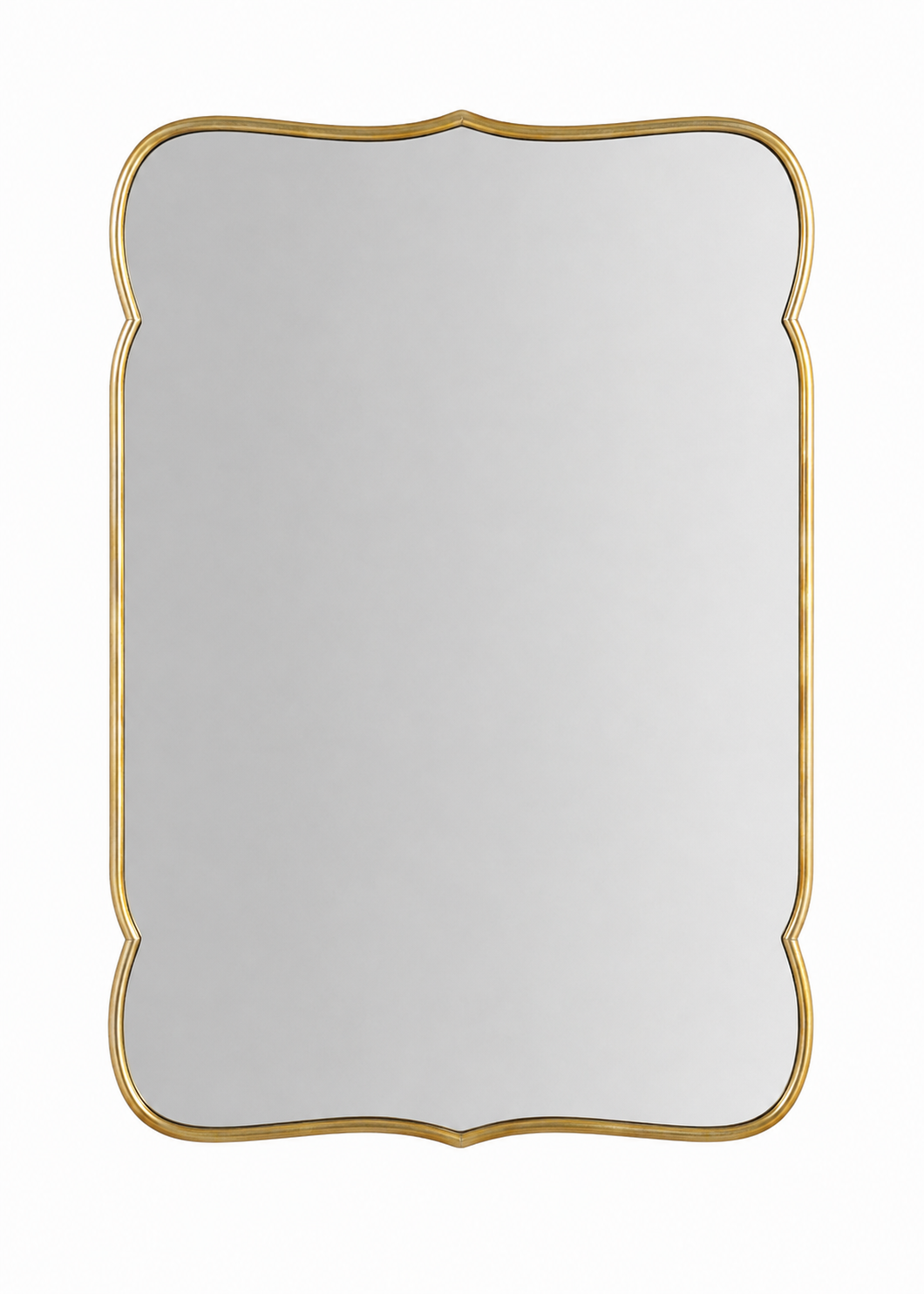 Noor Brass Mirror - 50x65cm