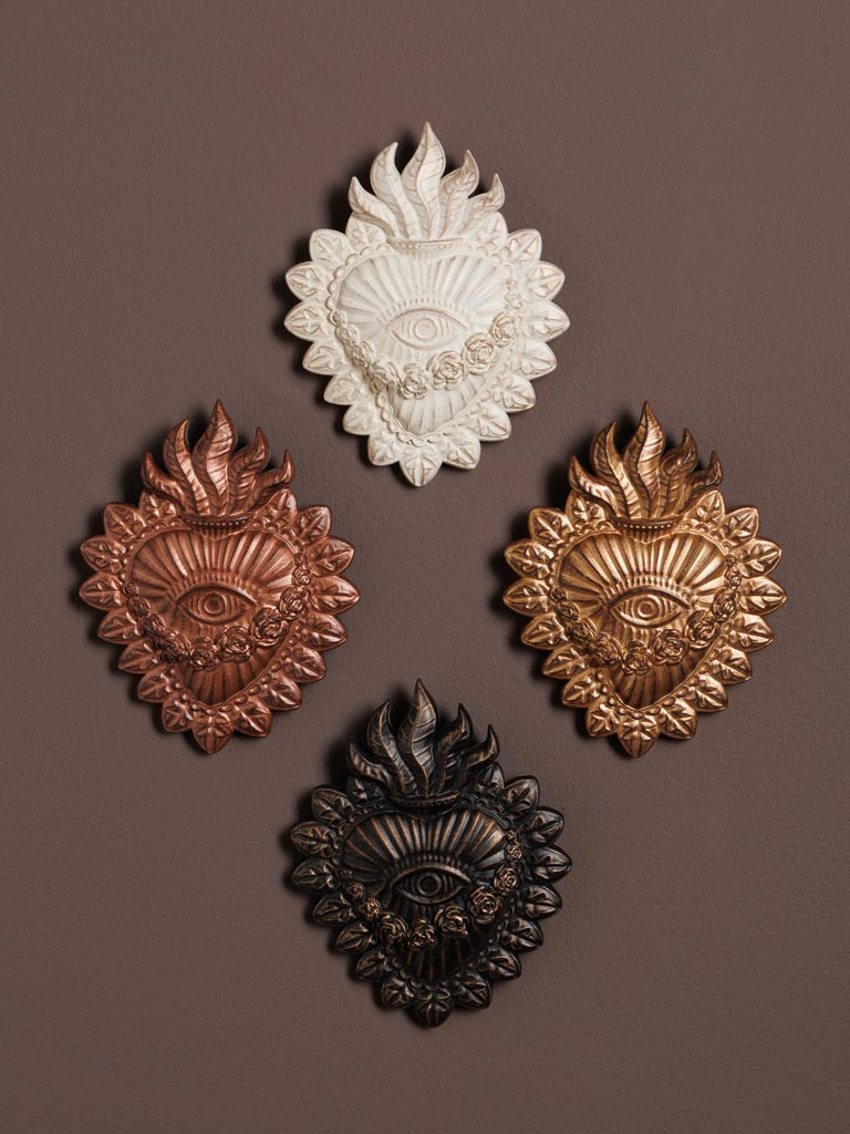 Ojo del Amore Wall Ornament - Gold