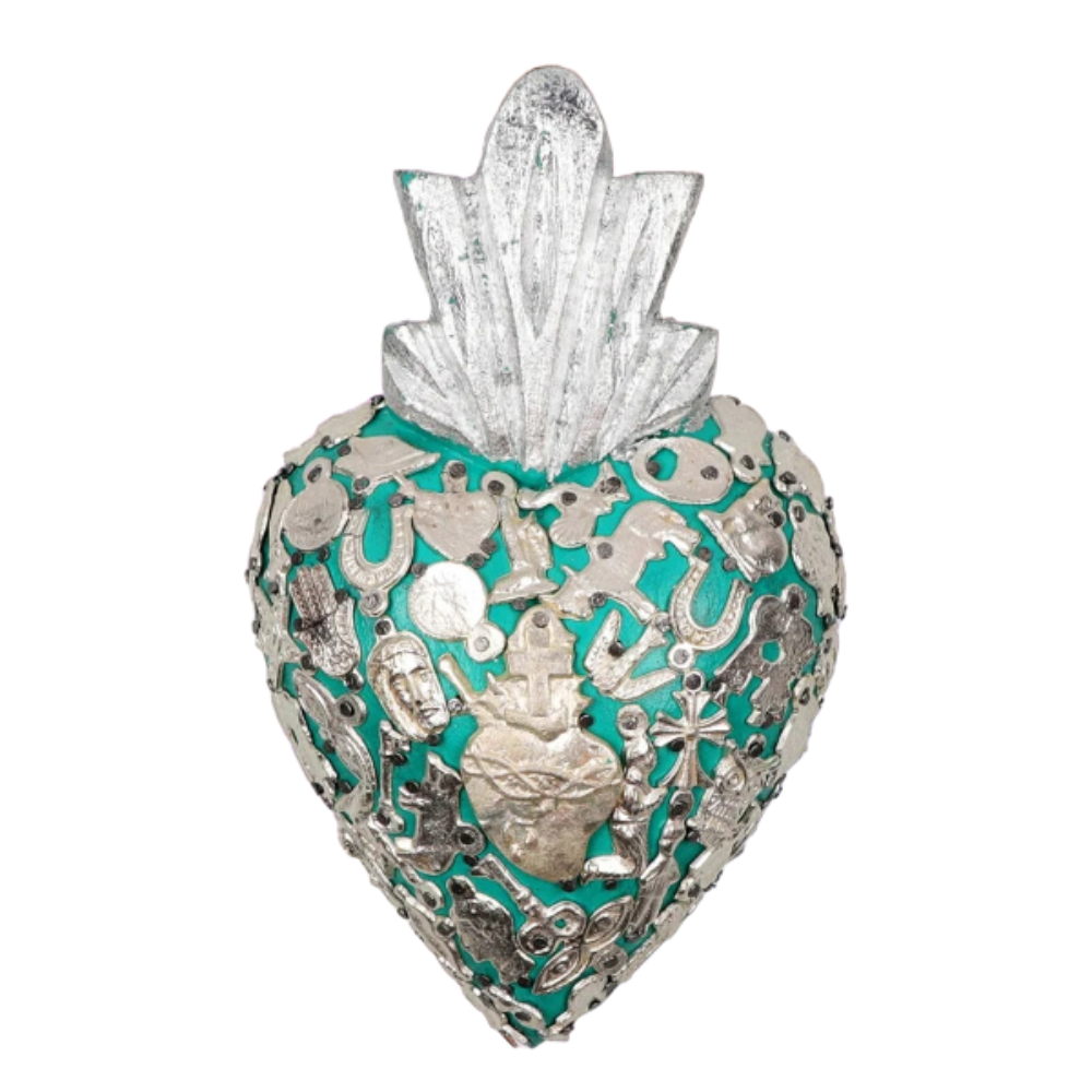 Gilded Heart Turquoise