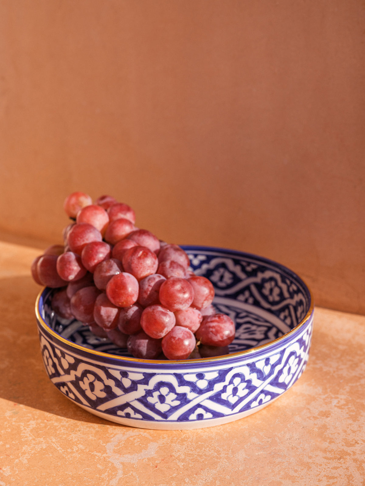 Fassia Blue Straight Sided Dish