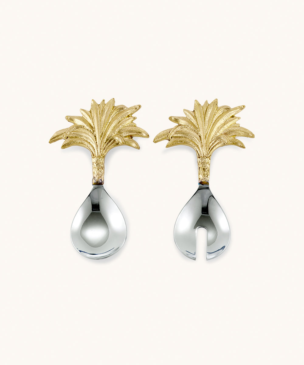 Palm Salad Servers