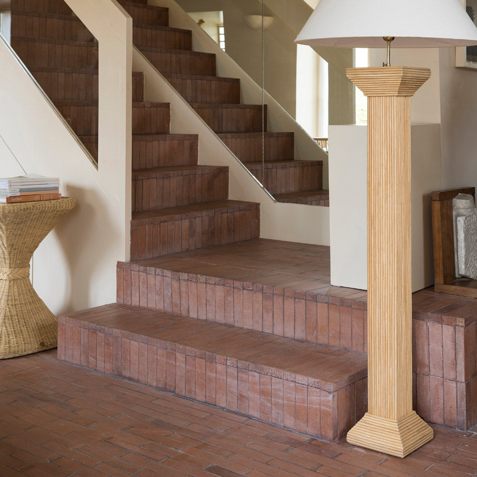 Rae Rattan Floor Lamp